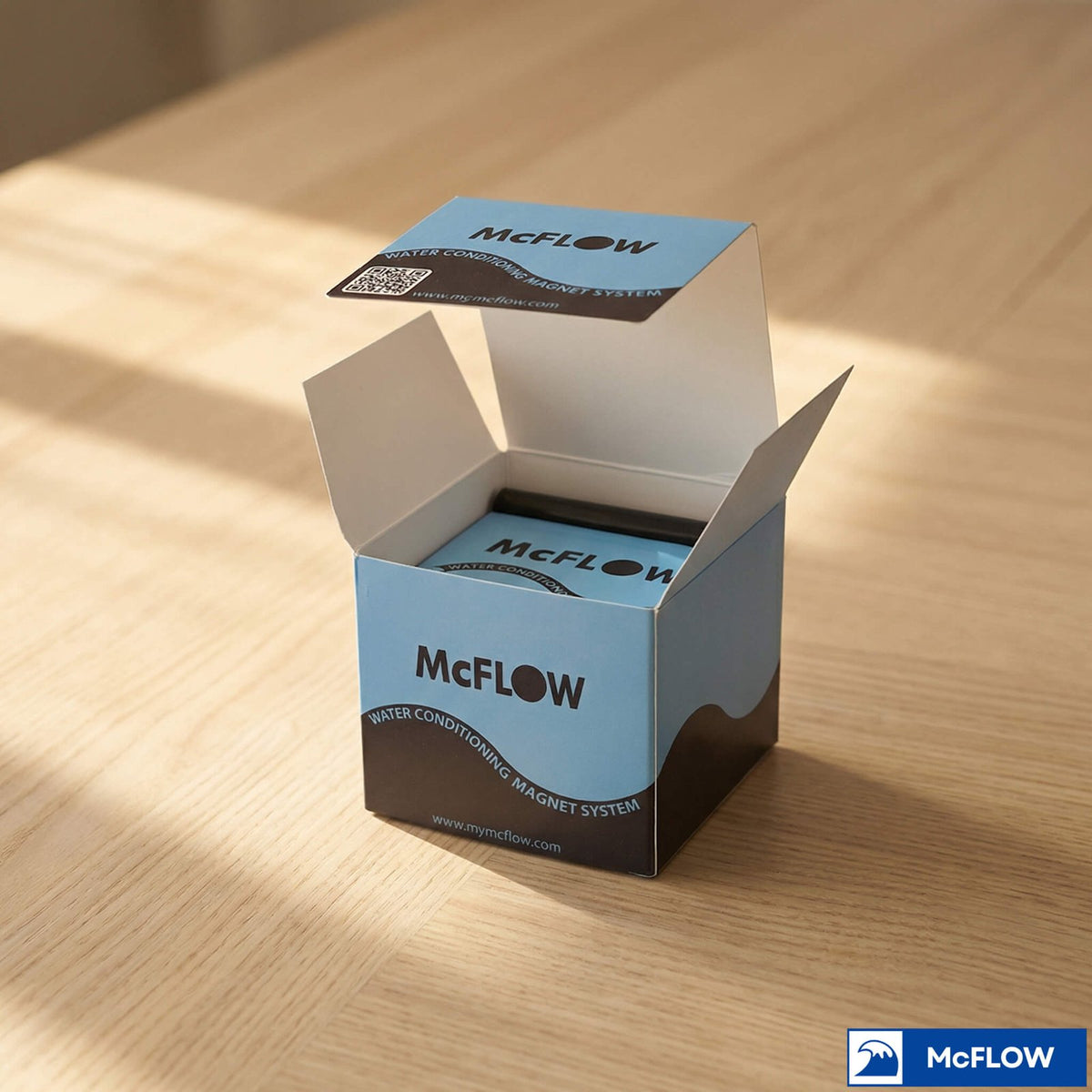 McFlow in de verpakking