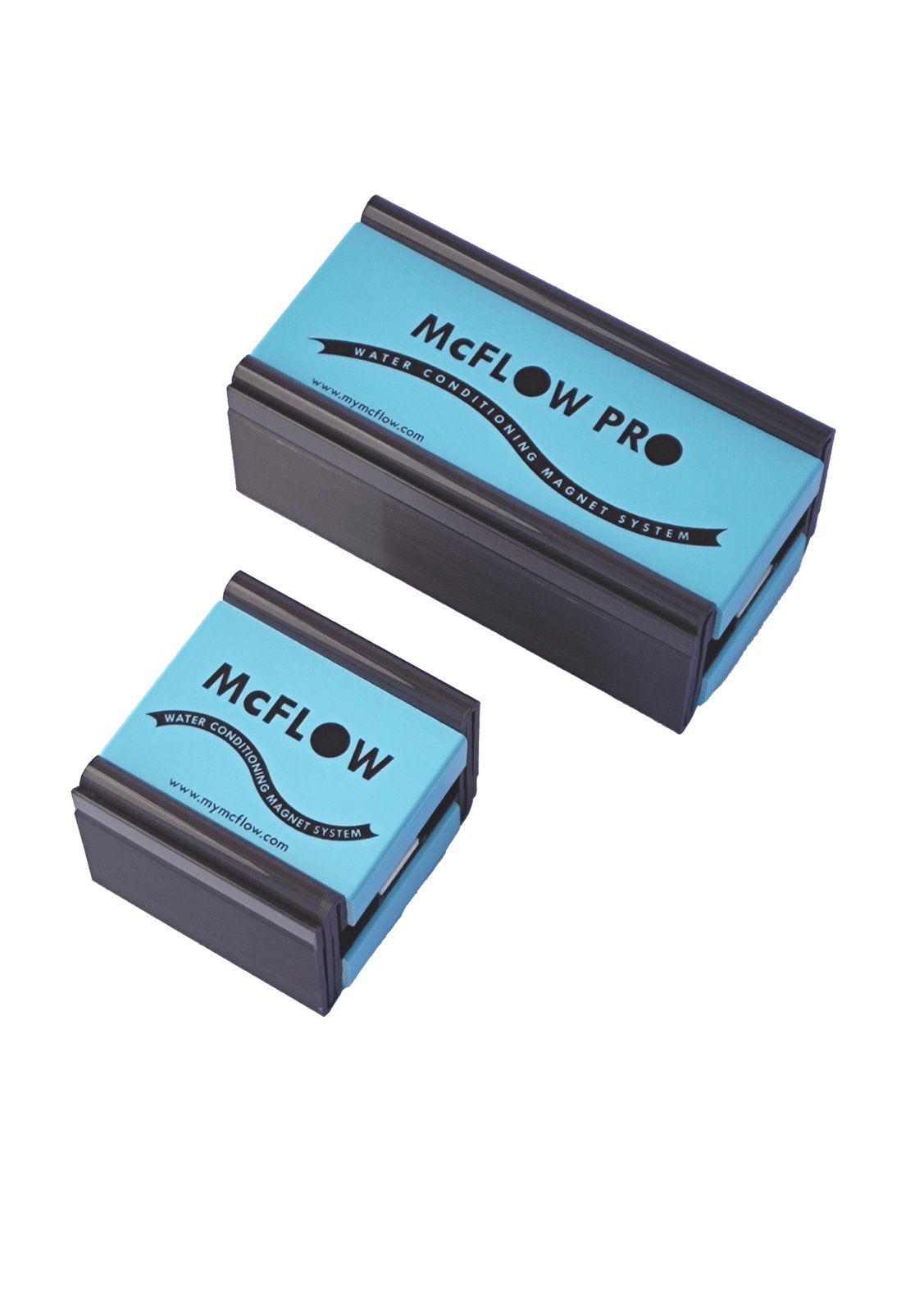 McFlow Pro naast de gewone McFlow: dubbele magneetlengte